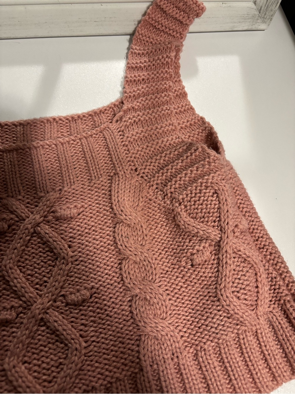 Pink Knit Tank